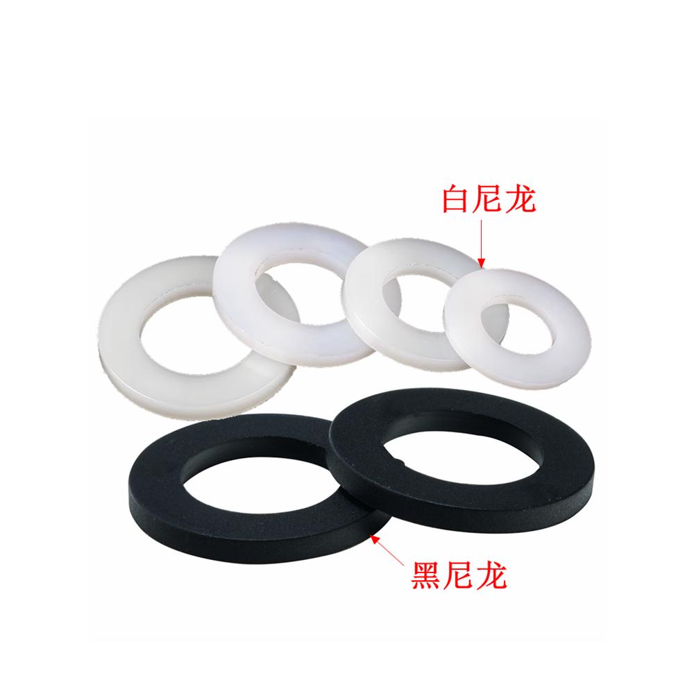 尼龙垫片橡胶塑料垫圈 超薄绝缘平垫圈塑胶薄圆形平垫M3M4M5M6M20