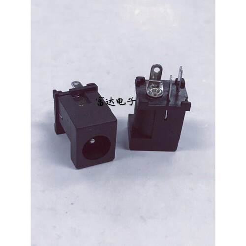 DC插座DC-012A电源插座5.5*2.1mm DC012A电源座 直流电源插座母座