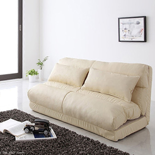 雅艺莎双人可折叠懒人沙发床榻榻米小户型卧室客厅飘窗轻奢风皮质