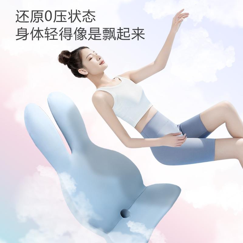 汽车腰靠背垫主驾驶座椅车载顶腰托腰枕司机开车久坐护腰靠垫神器图片