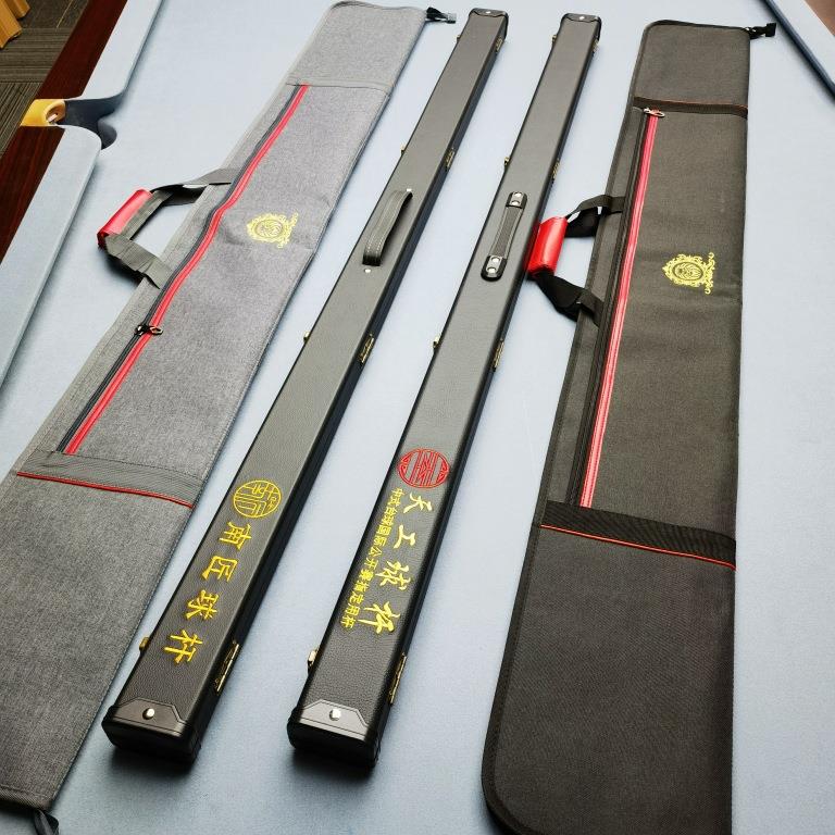 天工南匠LP奥秘PU双槽杆盒皮木台球杆盒通杆杆盒小头杆便携桌球杆图片
