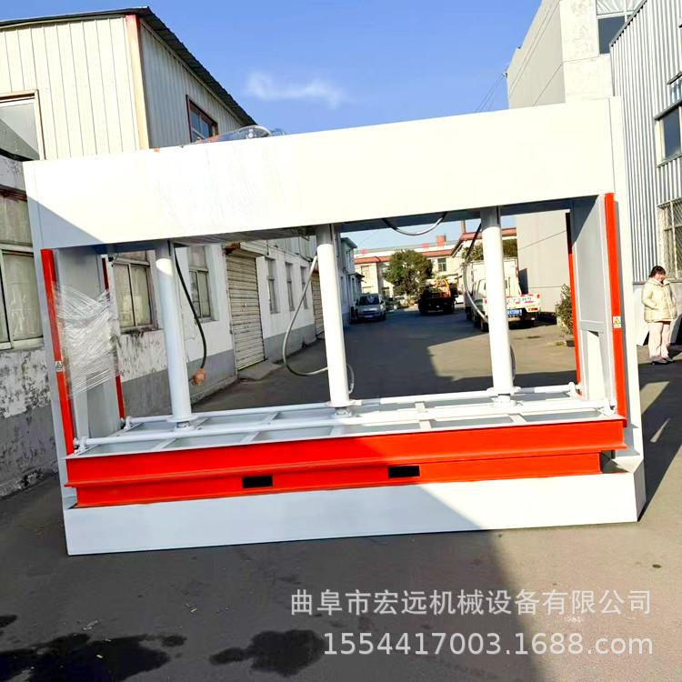 液压50吨冷压机台面铣床加工