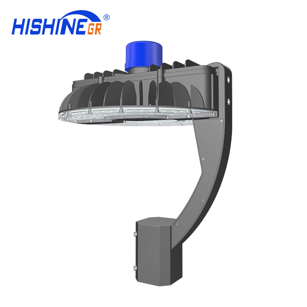 户外防水庭院海岸线高杆灯创意弯头铝材灯LED80w落地灯弘鑫灯具厂