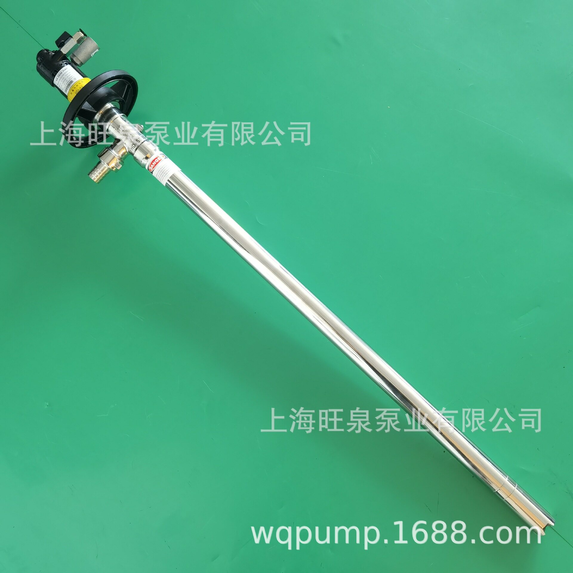 上海旺泉HD-A1+SS304-1000实验室用抽桶设备、油桶泵、气动抽液泵