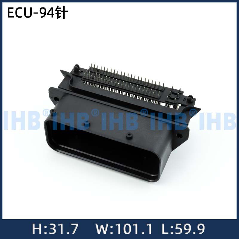 ECU-94针 黑 汽车防水连接器 接插件端子 车用公母线束插头
