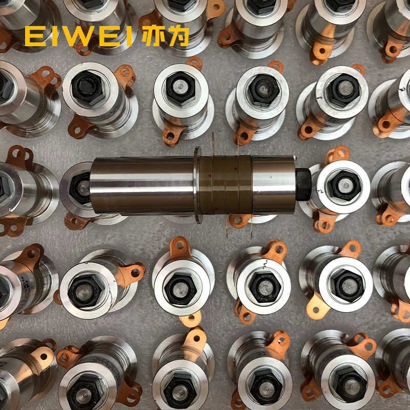 清洗机振子28K800W口罩耳带金属塑胶焊接换能器电子熔接机焊接机