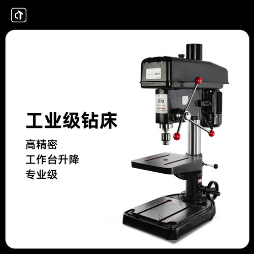 呲铁CTZ16/CTZ25台式钻床工业台钻小型钻床家用机床钻孔机床钻孔