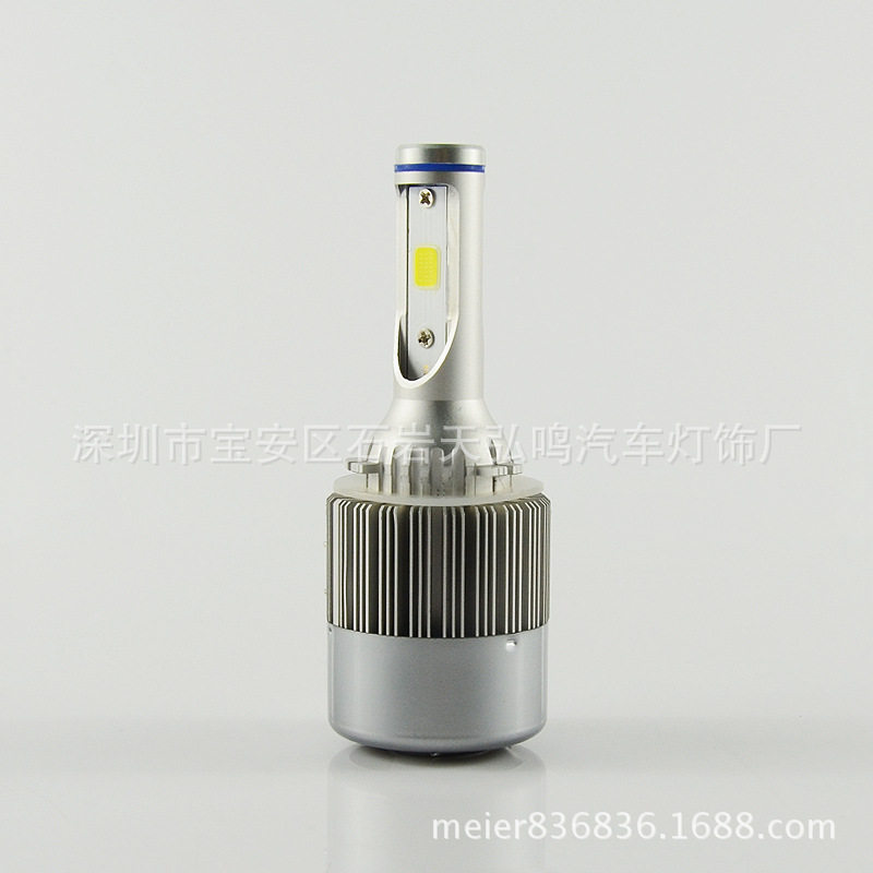 厂家直销汽车LED大灯H15远光日行灯一体led前照大灯72W雾灯直插灯