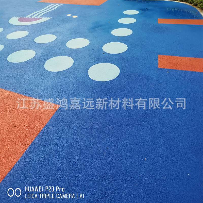 epdm橡胶颗粒材料地胶户外施工幼儿园游乐场塑胶跑道橡胶颗粒