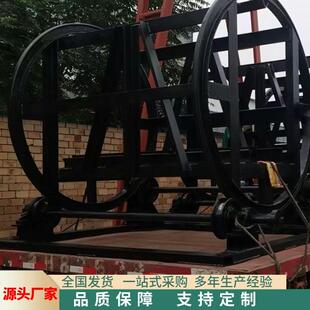 中铠矿用翻车机矿山电动翻车机滚筒式高位翻车机