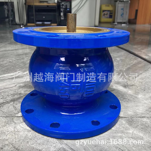 上海双桥阀门HC41XHC42X-10/16Q静音式消声式卧式立式法兰止回阀