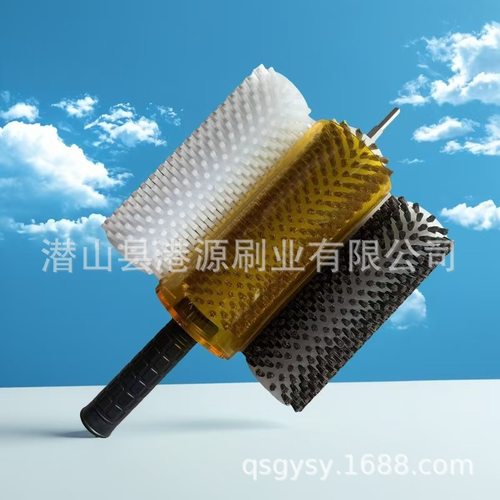 QSGYSY滑雪板打蜡电动滚刷 雪板打蜡套装 尼龙刷 马毛刷 铜丝滚刷