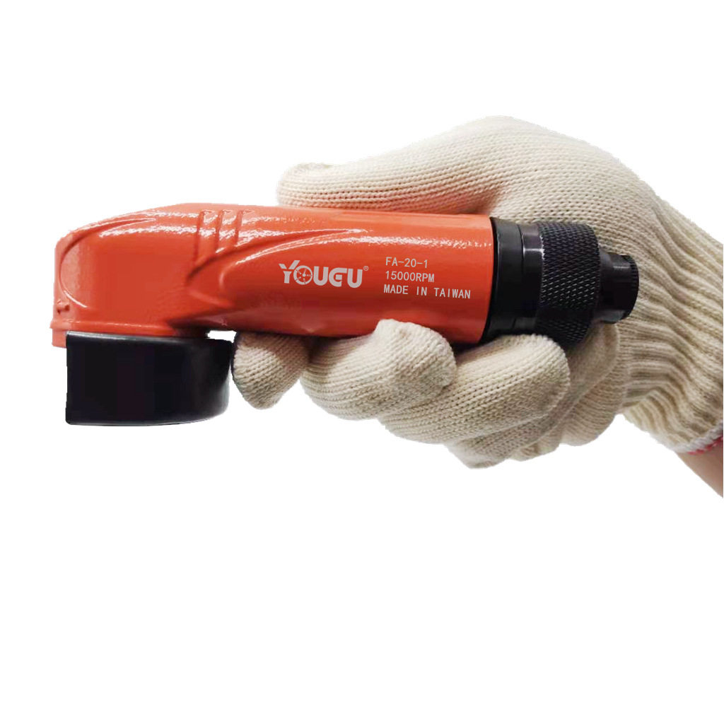 台湾油谷FA-20-1气动角磨机2寸角向砂轮汽车直角气动砂轮机刻磨机