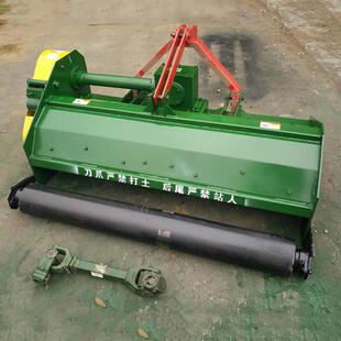 操作简单干湿秸秆粉碎还田机四轮牵引式不同宽幅秸秆稻草打碎机