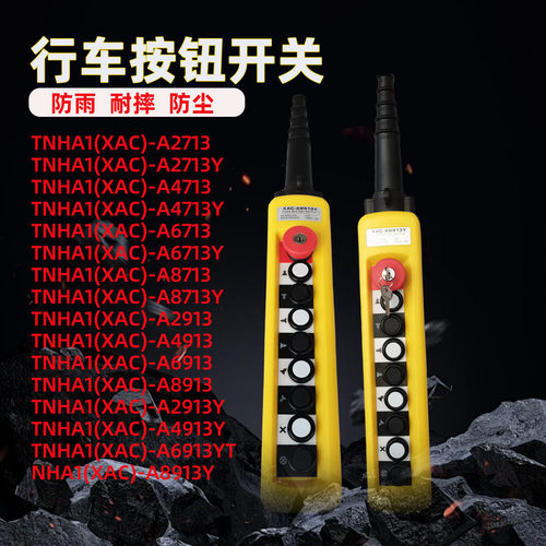 TNHA1(XAC)-8913Y带锁电动葫芦行车按钮起重机手柄XAC-A6913Y