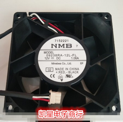 原装正品 NMB 09238RA-12L-FL 12V 1.06A 暴力风扇 9038 三线