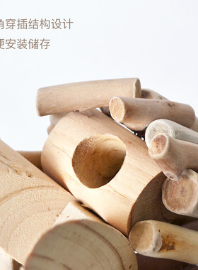 木质招财大型鹿落地橱窗摆件北欧家居装饰客厅工艺品创意结婚礼物