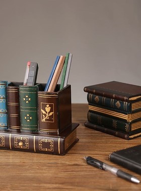 教师节老师创意多功能笔筒收纳盒学生儿童桌上笔桶书桌办公室摆件