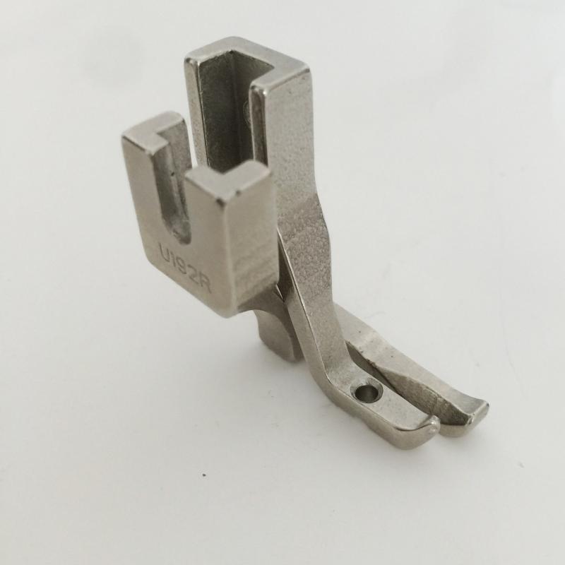 同步车反单边压脚 单边上拉链压脚DY车缝纫机反向压脚U192R U193R