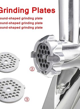 220V 2800W Electric Meat Grinders Stainless Steel Duty Sausa