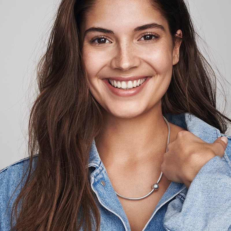 Sliver Color Basic Snake Chain Necklace Choker Infinity Infi