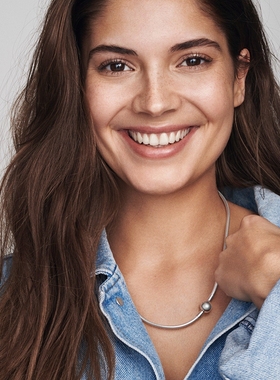 Sliver Color Basic Snake Chain Necklace Choker Infinity Infi