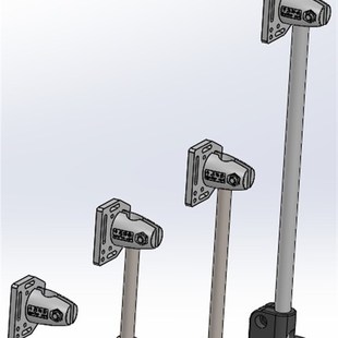 新品万能可调光电传感器激光位移测距传感器光电开关固定支架安装