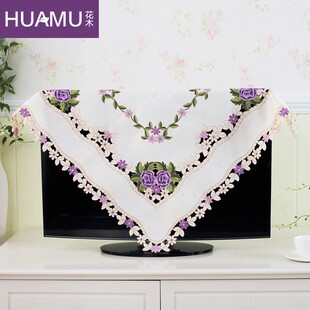 镂空绣花台布茶几布 欧式 椅垫坐垫椅背套 绣花餐桌布 极速4折出清