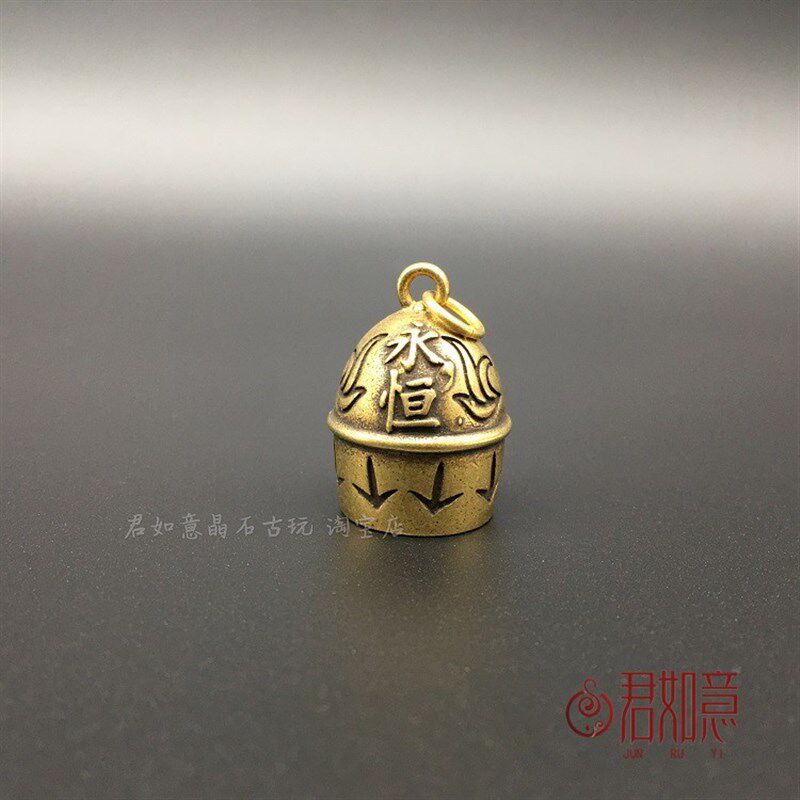 极速黄铜生肖鸡狗金鸡招财小鸡铜鸡铃铛旺财摇铃铜铃小铃铛吊铃吊