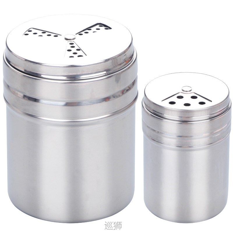 Stainless steel seasoning can rotating seasoning can seasoni