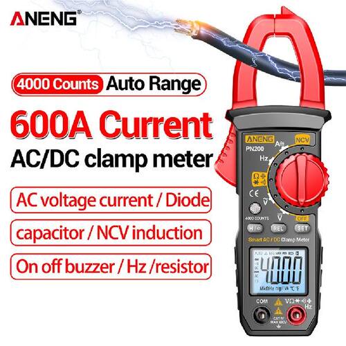 好货Digital Multimeter DC/AC 600A Voltmeter Ammeter 4000 Cou