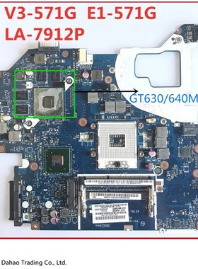 Q5WVH LA-7912P Mainboard For Acer aspire V3-571 V3-571G E1-5