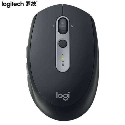 罗技(Logitech)M590静音滑鼠无线蓝牙双模2台设备秒切换办公鼠
