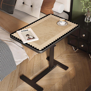 卧室床边桌桌布防水免洗床头柜垫子可移动升降电脑桌垫沙发边几垫