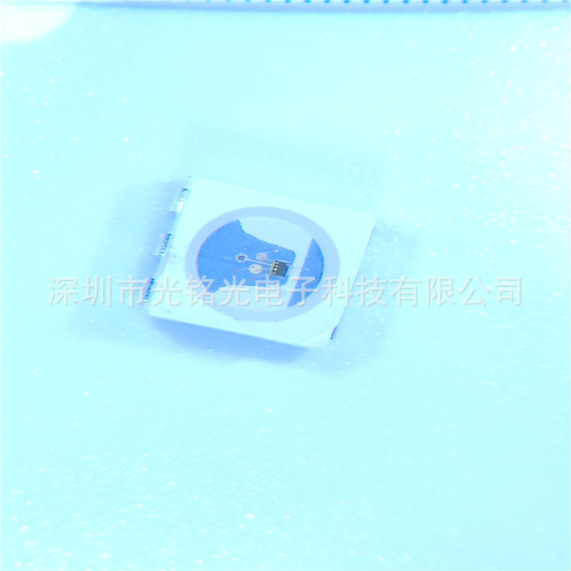 厂家供应 5050RGB七彩快闪 5054红蓝绿三色全彩 慢闪 贴片LED灯珠