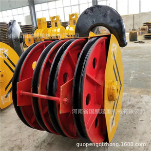 5-100吨桥式门式起重机吊钩总成半封全封铸钢轧制滑轮天车吊钩组