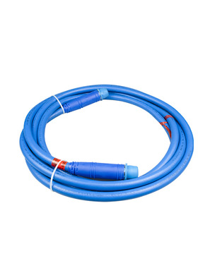 天津华宁LCVB-5-1*30米钢丝编织橡胶护套连接器线缆25米50米100米