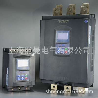 能曼电气NMJR6-132KW,660V内置旁路大液晶屏中文显示电机软起动器