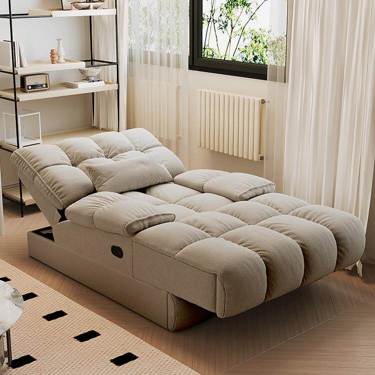 品洛电动贵妃躺椅懒人客厅主卧卧室阳台猫抓布单独贵妃椅单人沙发