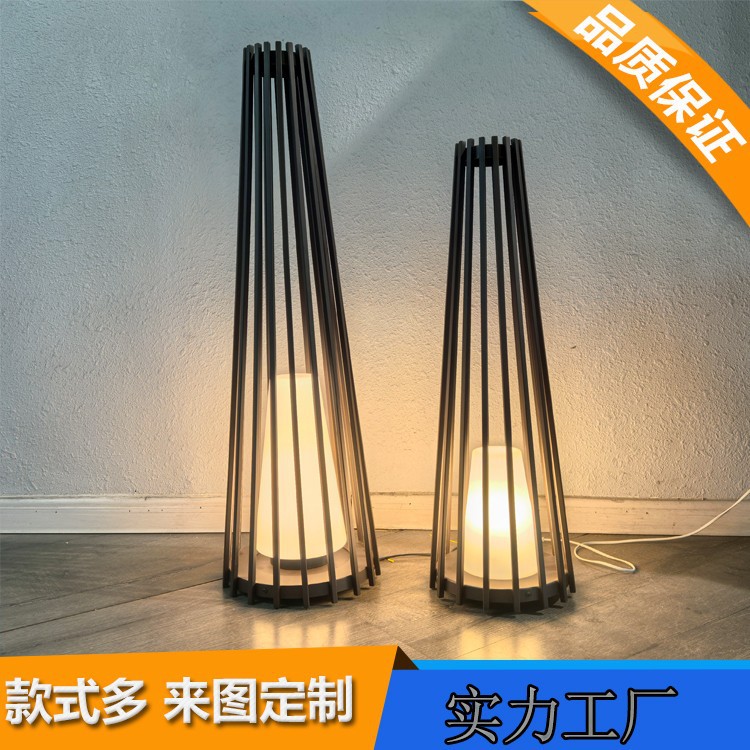 户外中式铁艺风灯庭院草坪灯