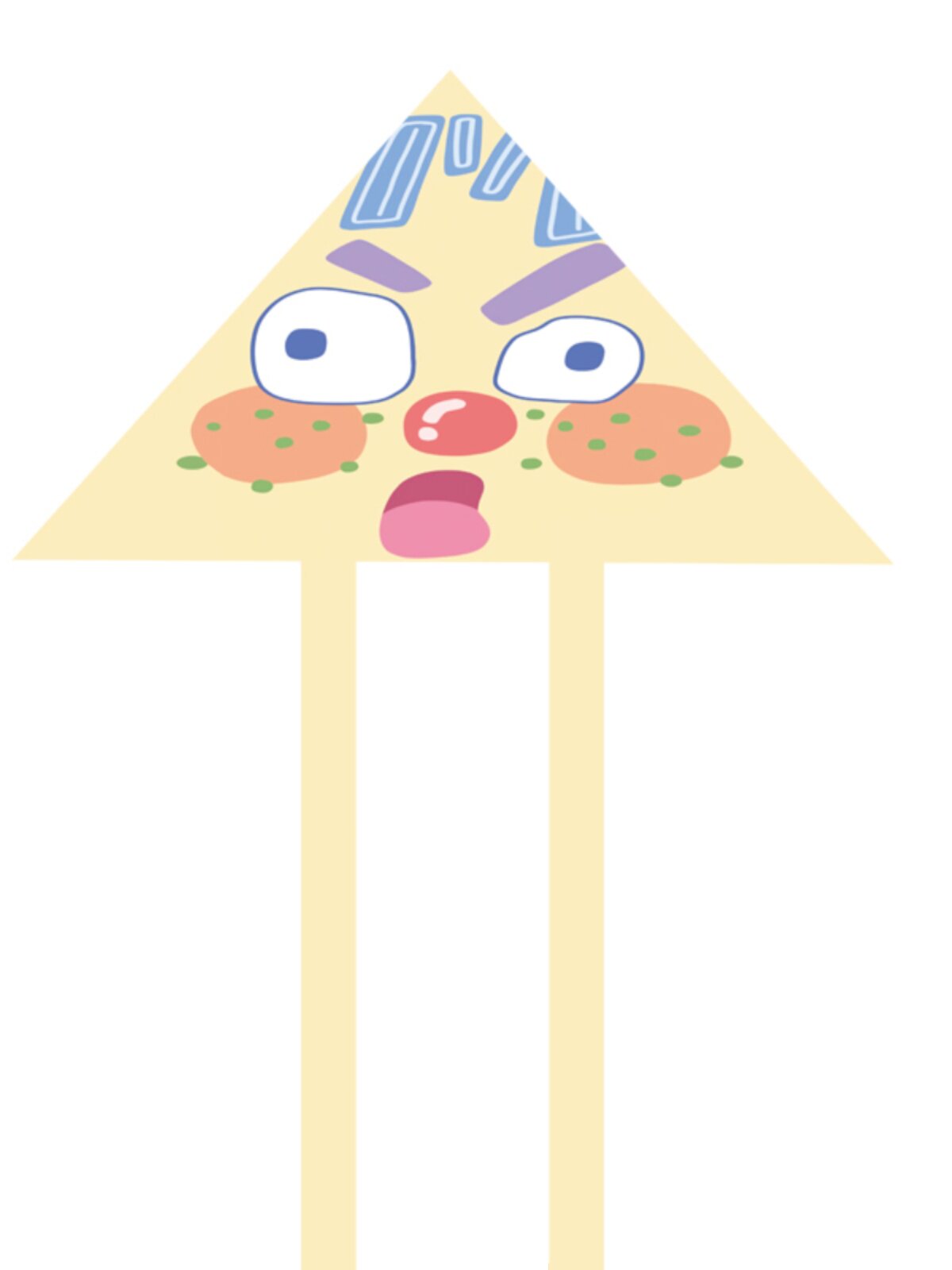 中国传统风筝 搞笑趣味表情包网红同款儿童手持简单挂件潍坊风筝