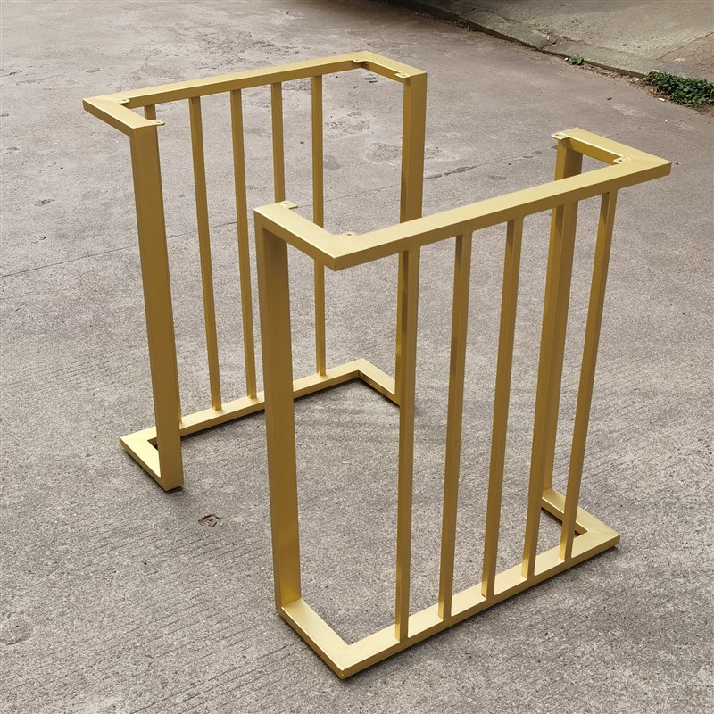 铁艺餐桌腿定制支架吧台桌脚支架简约铁架子桌子腿办公桌金属桌架