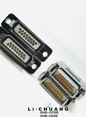 矩形连接器J24HI-09ZK(L1000 J24H-09TJ-C-1000  J14F-15TK -2.5M