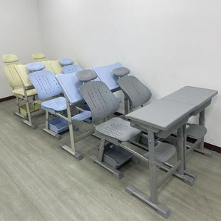 学校中小学生午休课桌椅培训补习班可躺式折叠升降调节多功能桌椅