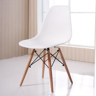 张匠办公家具职员椅子白色塑料休闲椅公司接待椅子商务会议椅