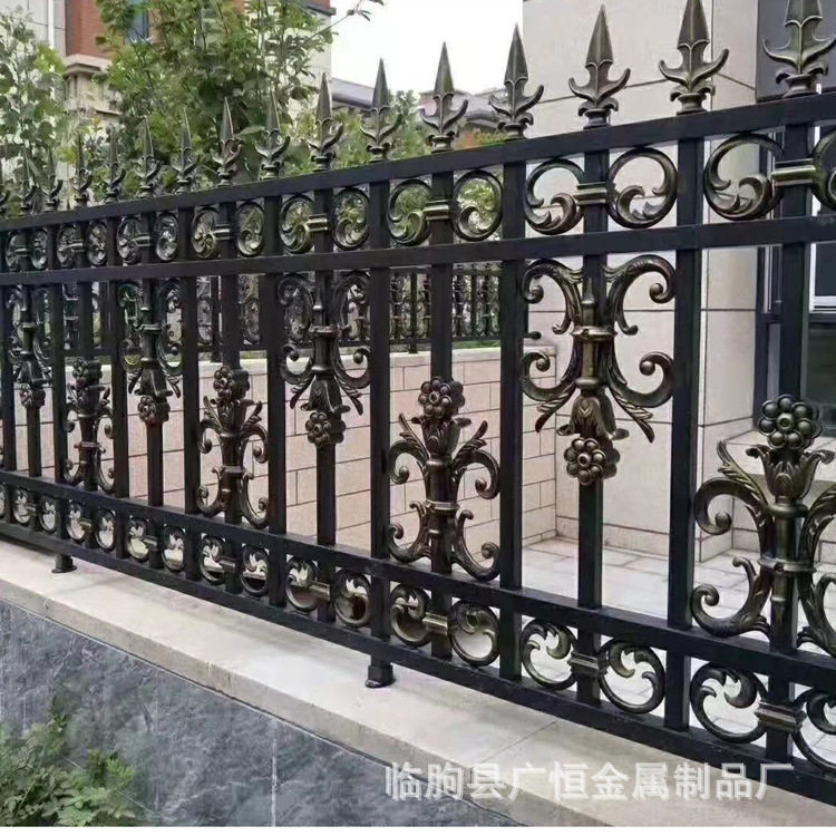 厂家批发欧式阳台铝艺护栏 小区花园铝合金护栏 安全防盗铝艺护栏