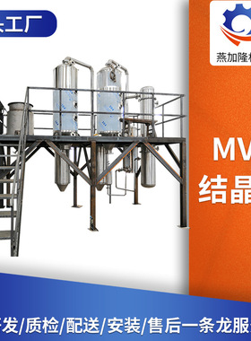 含盐废水MVR结晶器 无机盐浓缩处理设备 化工废水MVR结晶器