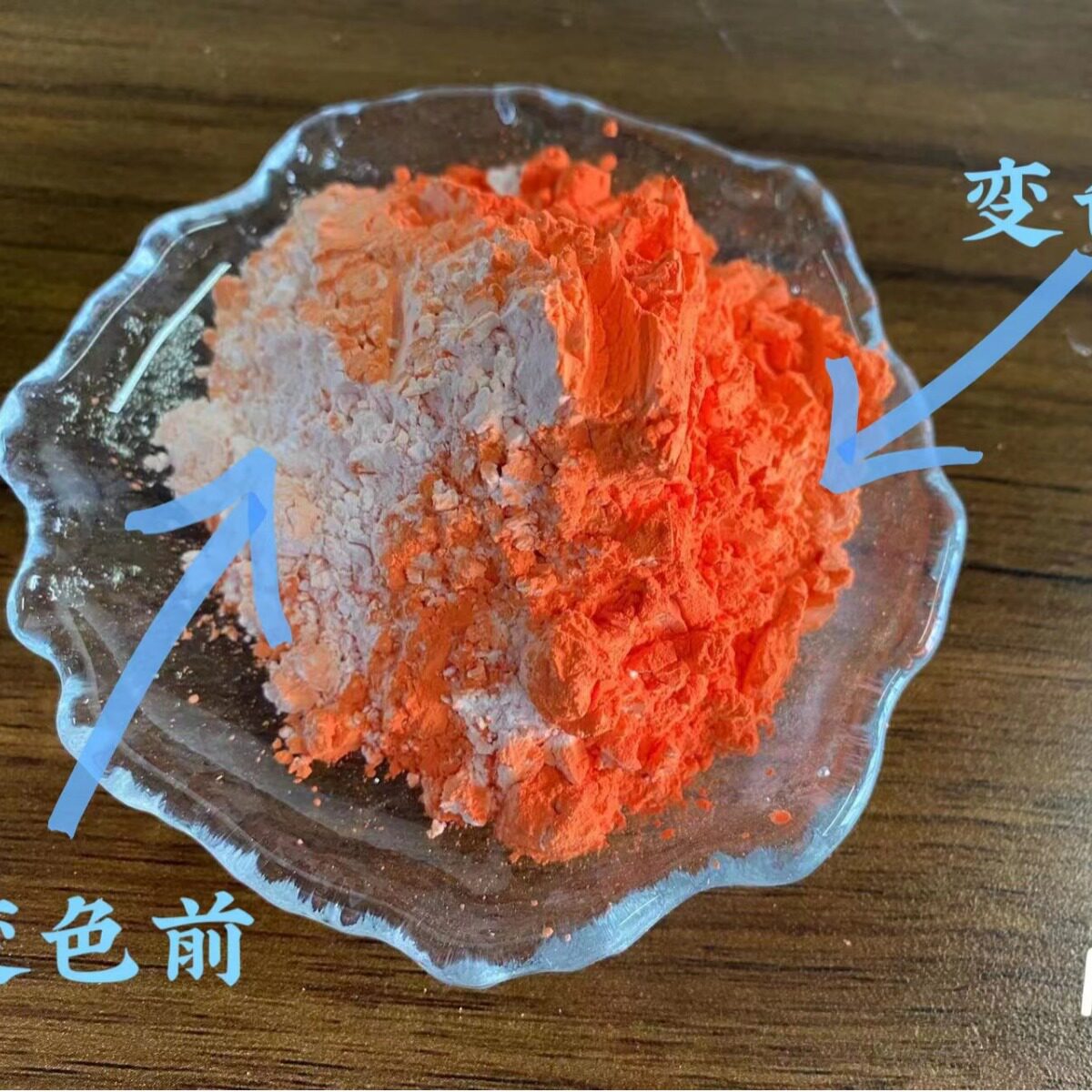 感光变色原料可用于各种橡塑材料 鞋材室内一个颜色室外一个颜色