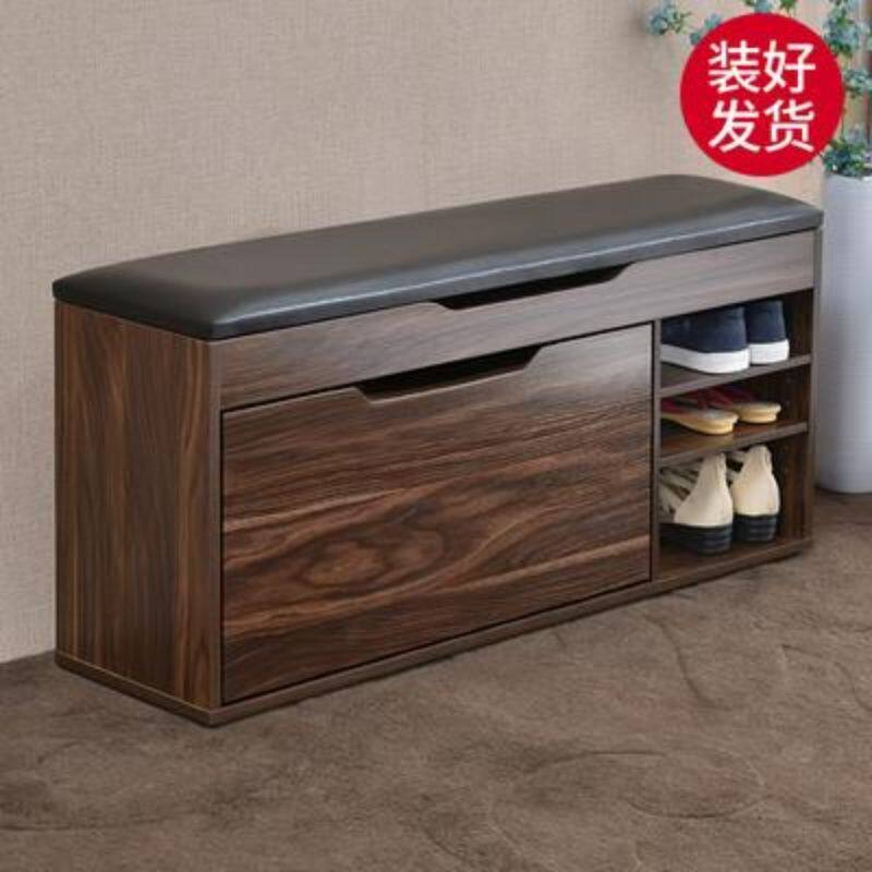 翻斗换鞋凳鞋柜可坐家用门口带靴位进门收纳储物门厅穿鞋凳式鞋架