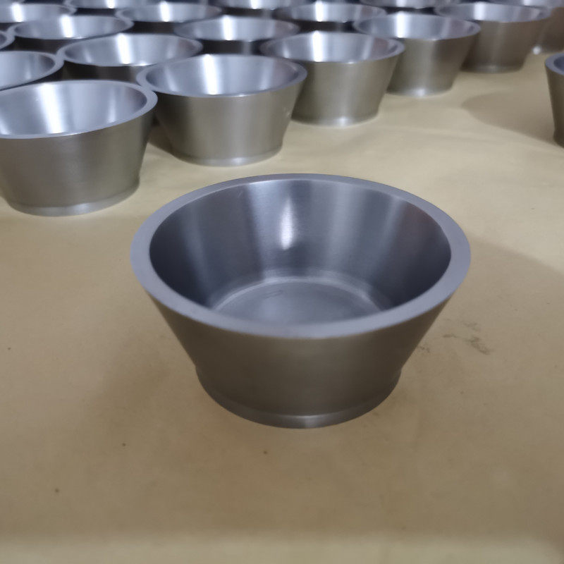 厂家直供任意尺寸机加工铌坩埚烧结锻造铌坩埚 耐高温NB1铌坩埚